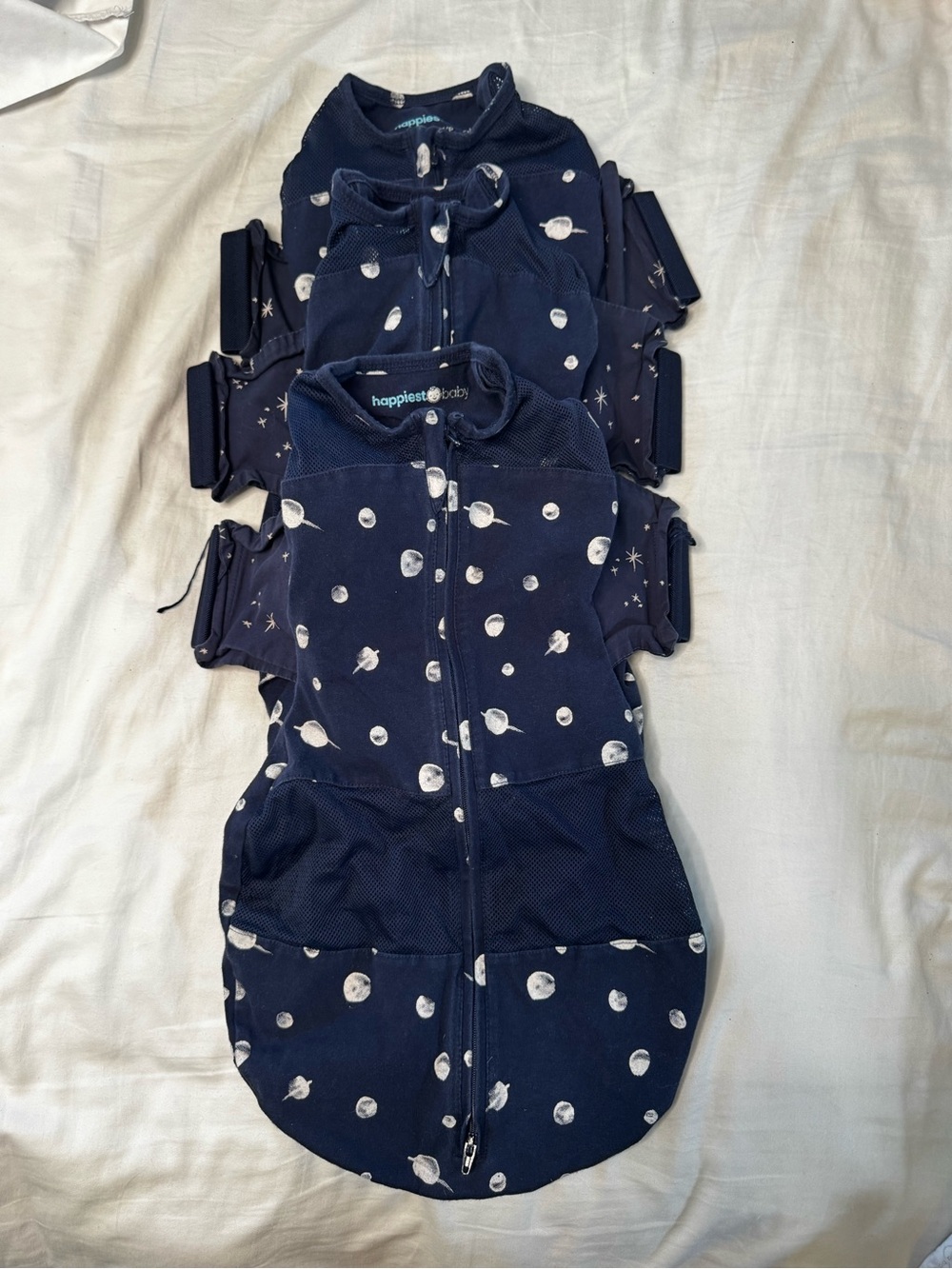 THREE Small SNOO Sleep Swaddles